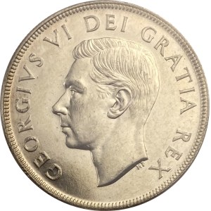 Canada 1952 Silver Dollar WL