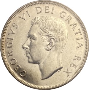Canada 1952 Silver Dollar WL