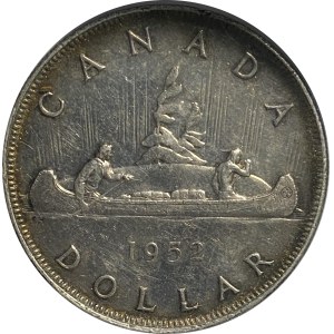 Canada 1952 Silver Dollar