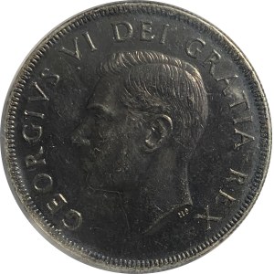 Canada 1952 Silver Dollar