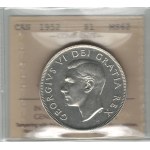 Canada 1952 Silver Dollar NWL