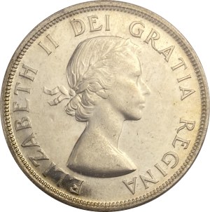 Canada 1953 Silver Dollar NSF
