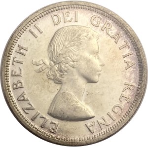 Canada 1954 Silver Dollar