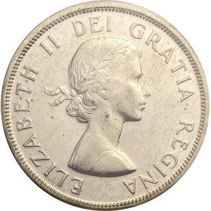 Canada 1955 Silver Dollar