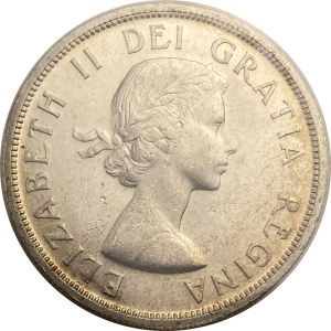 Canada 1955 Silver Dollar