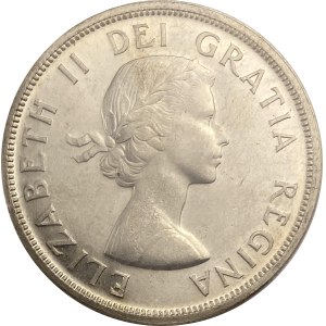 Canada 1955 Silver Dollar