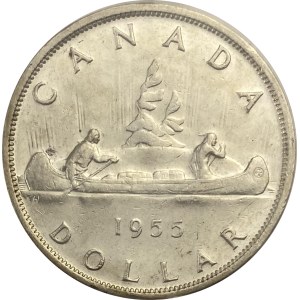 Canada 1955 Silver Dollar Arnprior