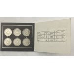 Cuba 1996 1 Peso Flora Six Coin Set