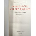 Vancura W. - Images from the History of the Czech Nation - T.I-II, Prague 1956 [ Ornate binding].