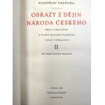 Vancura W. - Images from the History of the Czech Nation - T.I-II, Prague 1956 [ Ornate binding].