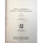 Wolff A. - The Soviet Book of the City of Old Warsaw Volume I, Wroclaw 1963