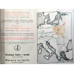 LOT - Polskie Linie Lotnicze - Przewodnik Polskiej Komunikacji Lotniczej i rozkład lotów ważny od 1 maja do 31 sierpnia 1933 - Warszawa 1933