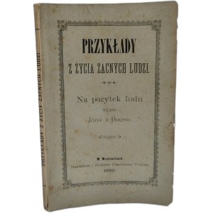 Joseph of Bochnia - Examples from the lives of noble people - Wadowice 1886