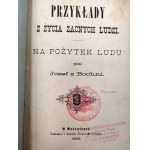 Joseph of Bochnia - Examples from the lives of noble people - Wadowice 1886