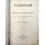 Chojecki E. - Patrjotyzm i objawy jego u niektórych narodów, Paryż 1870