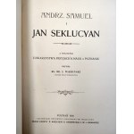 Warmiński I. - Andrzej Samuel i Jan Seklucjan - Poznań 1906 [ reformacja, indeks ksiąg zakazanych]