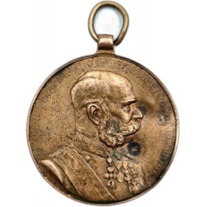 Cesarz Franciszek Józef - Austro-Węgry - medal pamiątkowy 1898
