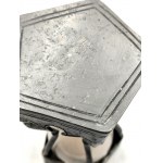 Hourglass - pewter 19th century