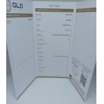 CERTIFIKÁT PRÍRODNÉHO DIAMANTU 0,17 CT