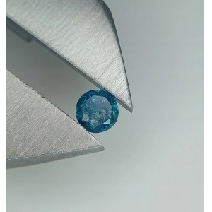 DIAMENT NATURALNY 0.19 CT. LICYTACJA CERTYFIKAT