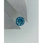 DIAMENT NATURALNY 0.19 CT. LICYTACJA CERTYFIKAT