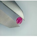 NATÜRLICHER RUBIN 0,83 CT. AUKTIONSZERTIFIKAT