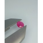 NATÜRLICHER RUBIN 0,83 CT. AUKTIONSZERTIFIKAT