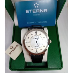 NEW SWISS WATCH ETHERNA WITH 9 NATURAL DIAMONDS