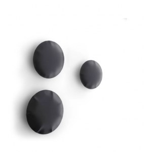 Pin 3 Set Graphite Grey Matt 7021