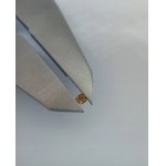 DIAMENT NATURALNY 0.13 CT WYSOKA CZYSTOŚĆ WYCENA:947$USD