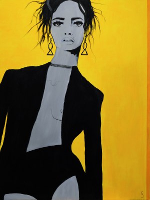 Sylwia Jóźwiak, Women in the yellow, 2019