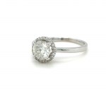 RING IN WHITE GOLD 2.54 GR WITH DIAMONDS - RNG40902