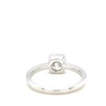 RING IN WHITE GOLD 3.22 GR WITH DIAMONDS - RNG41107