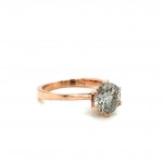 2.05 CT NATURAL DIAMOND ROSE GOLD RING - RNG50402