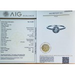 1.4 GR GOLD RING WITH DIAMONDS - RNG30401