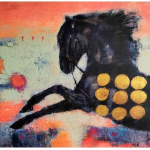 Mira ROMEJKO (pseud. ur. 1994), Black horse, 2025