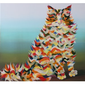 Paweł DĄBROWSKI (ur. 1974), Mental Cat, 2025