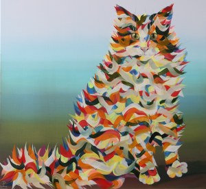 Paweł DĄBROWSKI (ur. 1974), Mental Cat, 2025