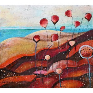 Laura LIS (pseud. nar. 1977), Dunes by the River of Time, 2025