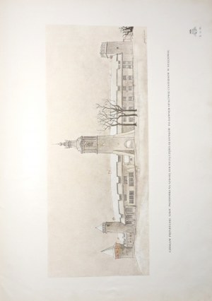 Ekielski W., Wyspiański S., AKROPOLIS : POMYSŁ ZUDUDOWANIA WAWELU, 1908 [Architek miesięcznik Sulejów, skici polského zámečku, Kraków a linie koleii żelaznych, výstava architektů Lvov, Jasná Hora].