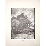 Jakubowski S., TEKA PRASLOWIAŃSKICH MOTIVÓW ARCHITECTONICZNYCH, 1923 [vingt-sept gravures sur bois].