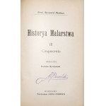 Muther R., HISTORYA MALARSTWA, t.1-5, 1902-1905 [oprawa syg. Puget]