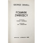 Orwell G., FOLWARK ZWIERZĘCY [drugi obieg] [1985] [il. Jan Lebenstein]