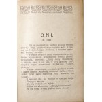 Orzeszkowa E., GLORIA VICTIS ; ONI ; OFICER (1863), Vilnius 1922