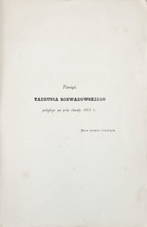 Tarnowski W., ERNESTA BU£AWY DRAMATIC WORKS - KARLINSCY , 1874