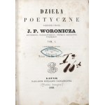 Woronicz J., DZIEŁA POETYCZNE WIERSZEM I PROZĄ, 1853