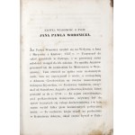 Woronicz J., DZIEŁA POETYCZNE WIERSZEM I PROZĄ, 1853