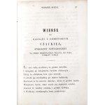 Woronicz J., DZIEŁA POETYCZNE WIERSZEM I PROZĄ, 1853