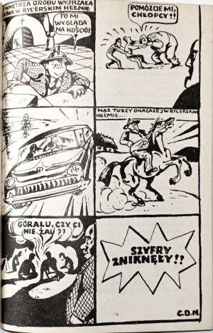 Niziurski E., KLUB WŁÓCZYKIJÓW CZYLI TRZYNAŚCIE PRZYGÓD STRYJA DIONIZEGO I JEGO EKIPY [1. vydání] [ilustrace A. Czeczot].