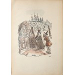 Pouchkine A., BAJKA O POPIE I JEGO PAROBKU JOŁOPIE [1ère édition] [illustré par Antoni Uniechowski, couverture et mise en page conçues par J.M. Brzeski].